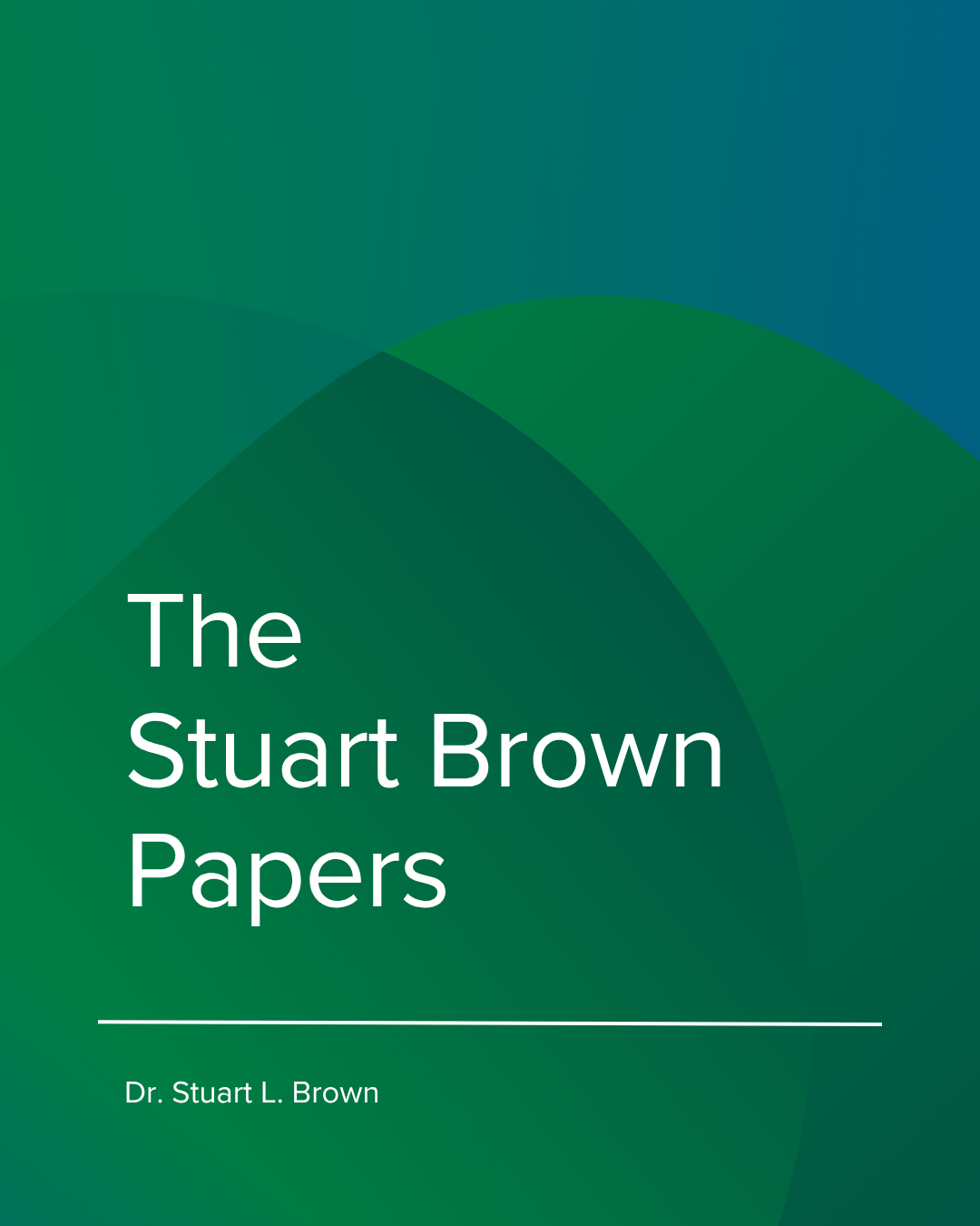 Cover_The Stuart Brown Papers