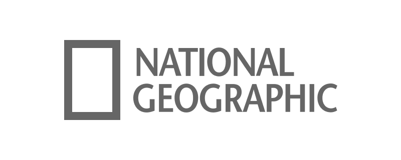 National Geographic Logo Grayscale